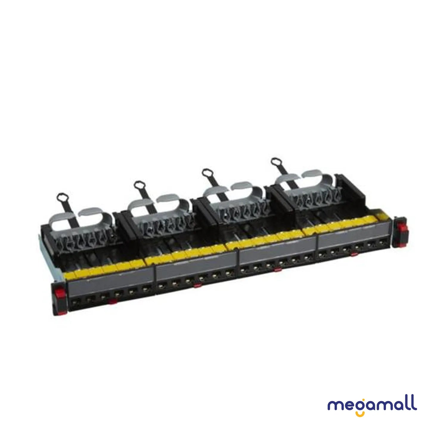 033770 - Patch panel 19 inch - equipped with 24 RJ45 Category 6A UTP