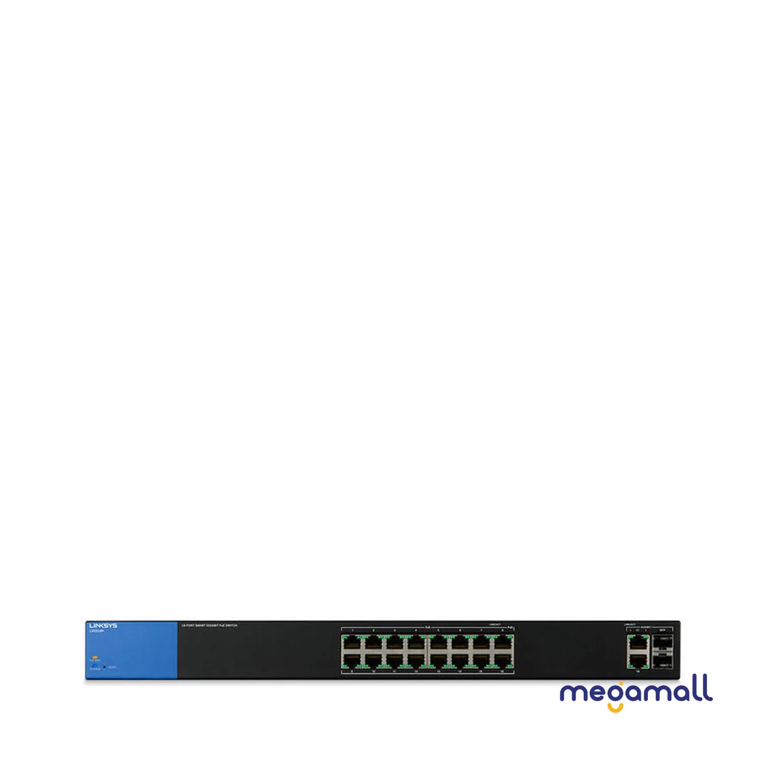 LGS318P - 16-Port Gigabit PoE+ (125W) Smart Managed Switch + 2x Gigabit SFP/RJ45 Combo Ports