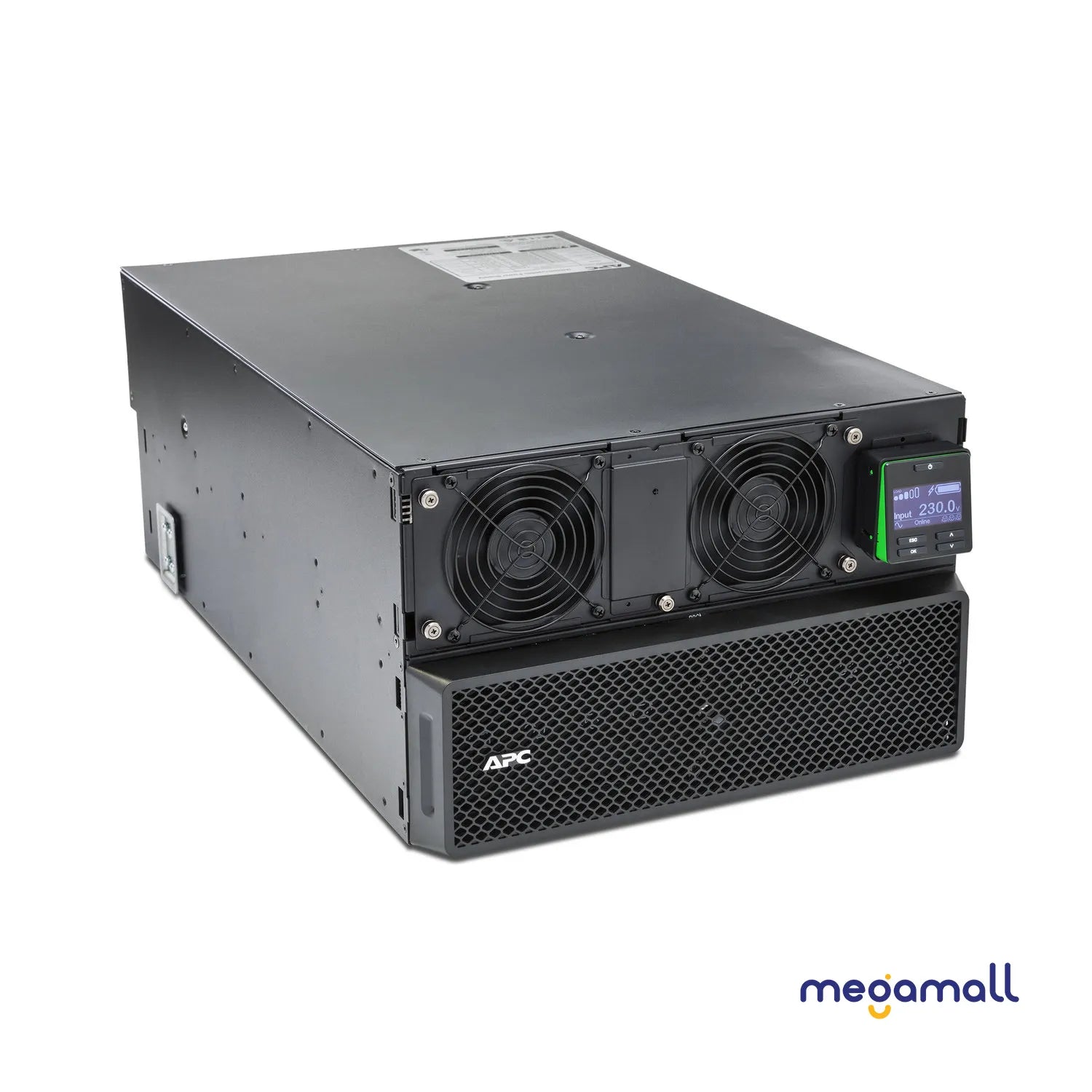 SRT10KRMXLI - APC Smart-UPS On-Line, 10kVA/10kW, Rackmount 6U, 230V/400V, 6x C13+4x C19 IEC outlets, Network Card+SmartSlot, Extended runtime, W/ rail kit