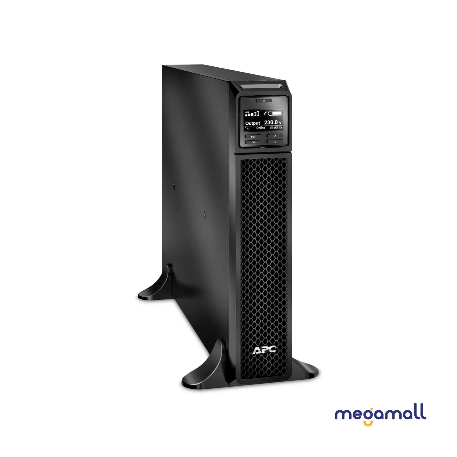 SRT3000XLI - APC Smart-UPS On-Line, 3kVA, Tower, 230V, 8x C13+2x C19 IEC outlets, SmartSlot, Extended runtime, W/O rail kit