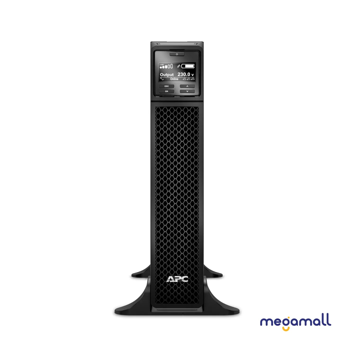 SRT3000XLI - APC Smart-UPS On-Line, 3kVA, Tower, 230V, 8x C13+2x C19 IEC outlets, SmartSlot, Extended runtime, W/O rail kit
