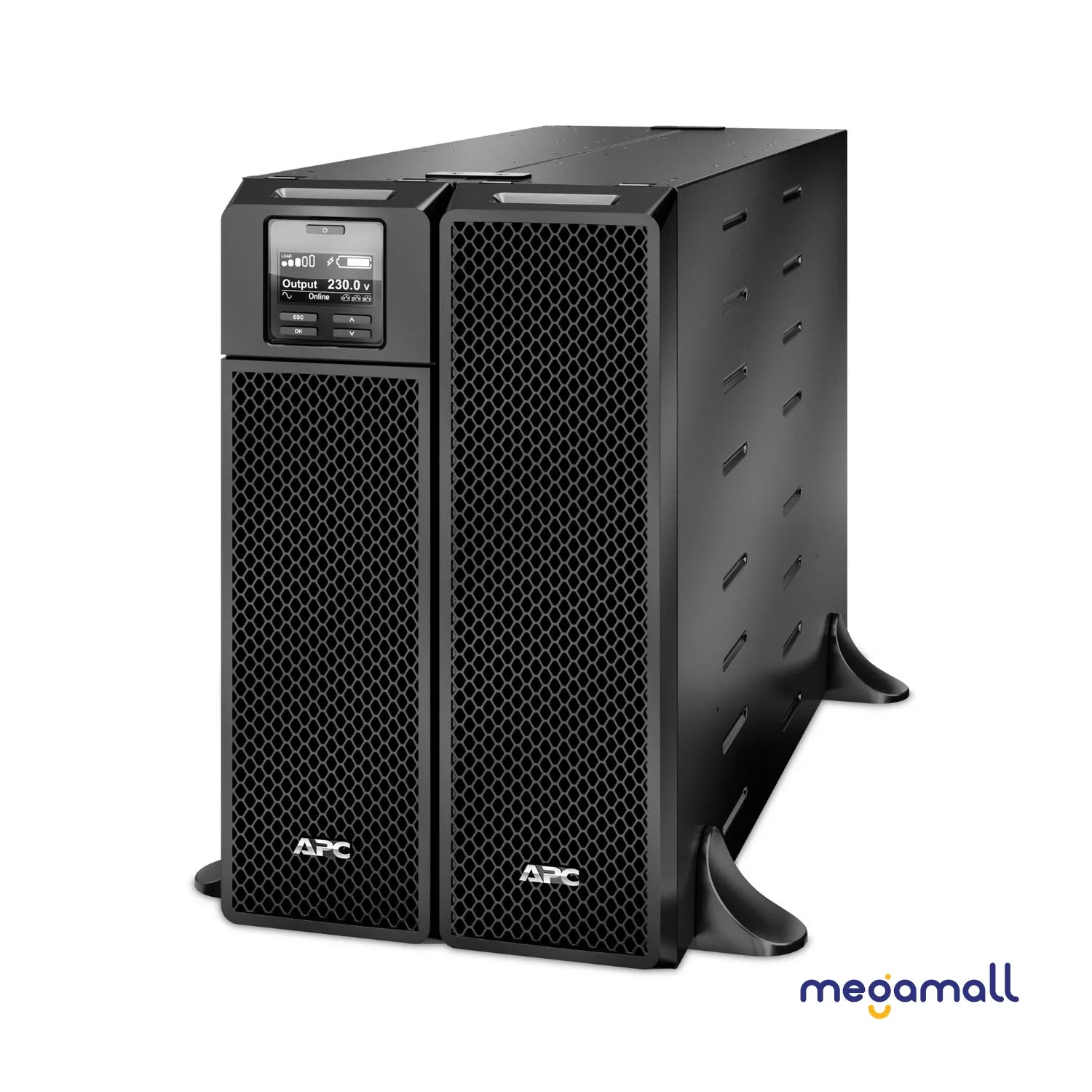 SRT5KXLI - APC Smart-UPS On-Line, 5kVA, Tower, 230V, 6x C13+4x C19 IEC outlets, Network Card+SmartSlot, Extended runtime, W/O rail kit