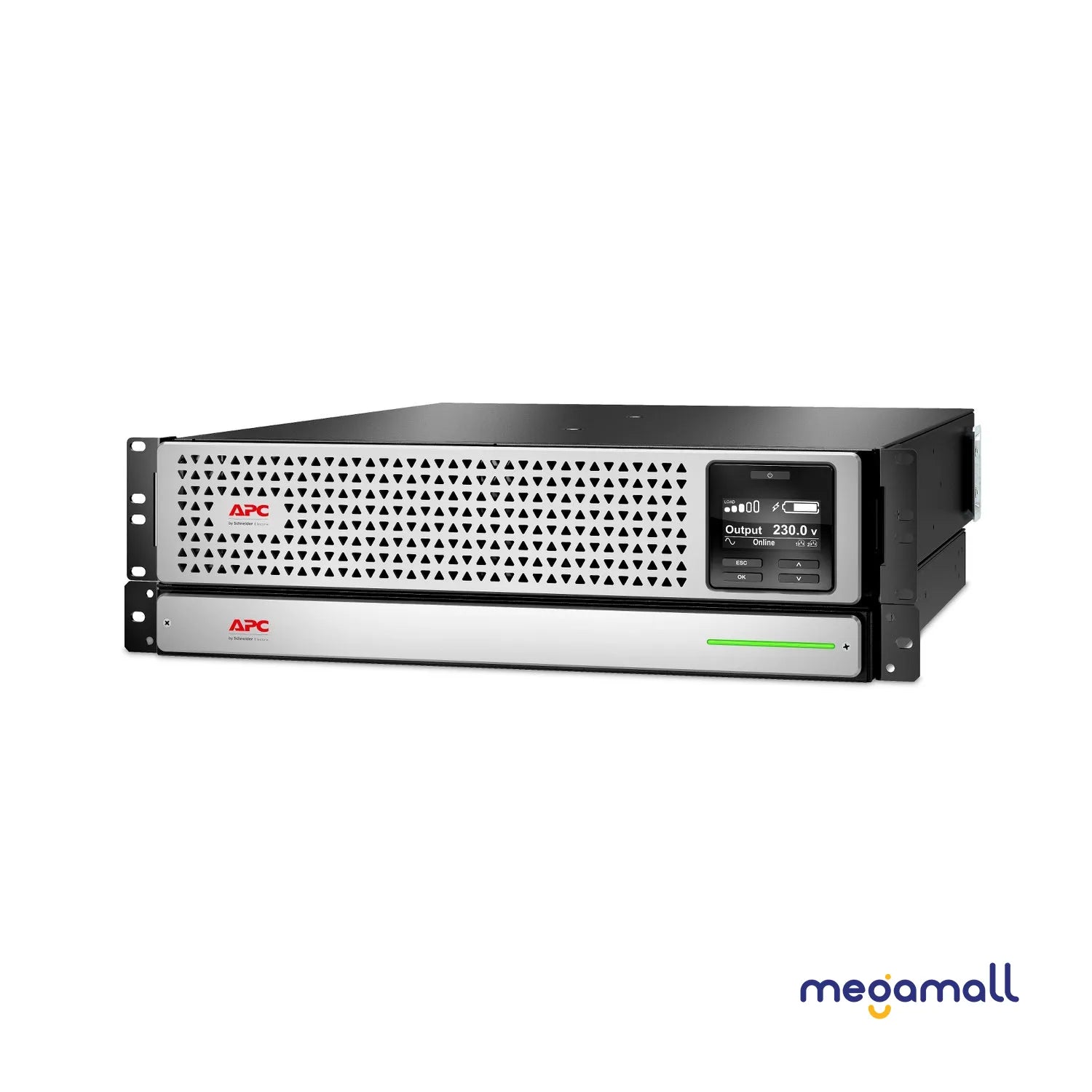 SRTL1500RMXLI - APC Smart-UPS On-Line, 1500VA, Rackmount 3U, 230V, 8x C13 IEC outlets, SmartSlot, Extended runtime, W/ rail kit, W/ Lithium-ion external battery