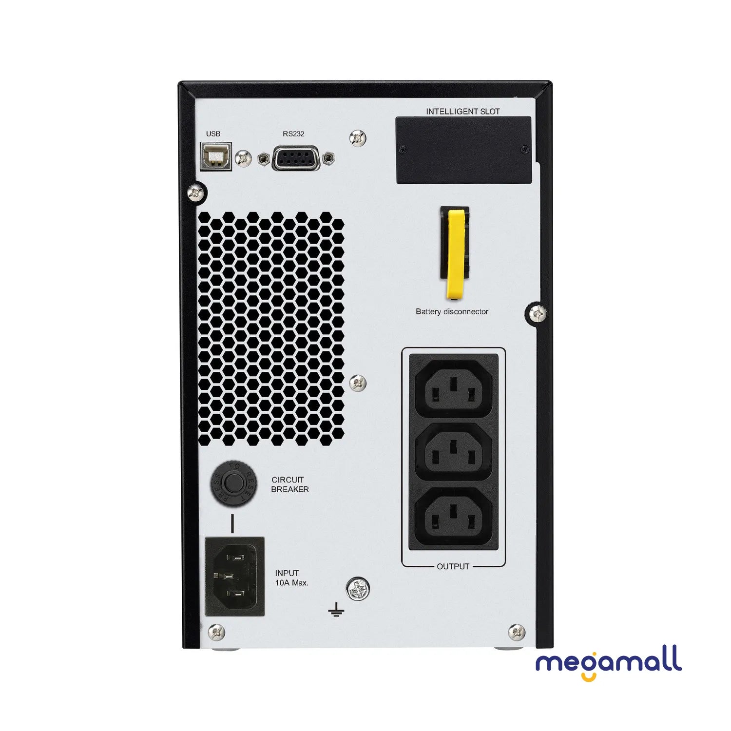 SRV1KI - APC Easy UPS On-Line, 1000VA/800W, Tower, 230V, 3x IEC C13 outlets, Intelligent Card Slot, LCD