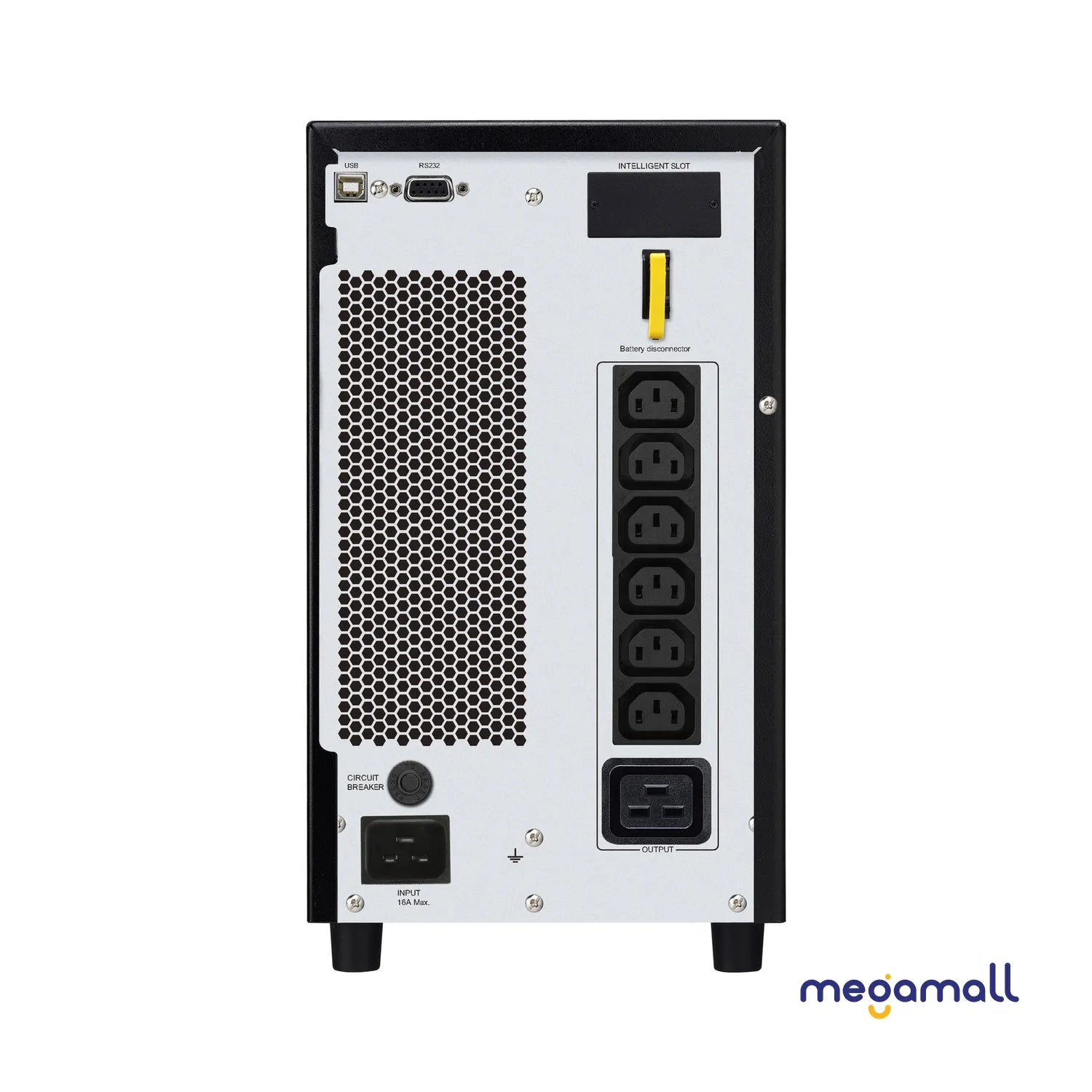 SRV3KI - APC Easy UPS On-Line, 3kVA/2400W, Tower, 230V, 6x IEC C13 + 1x IEC C19 outlets, Intelligent Card Slot, LCD