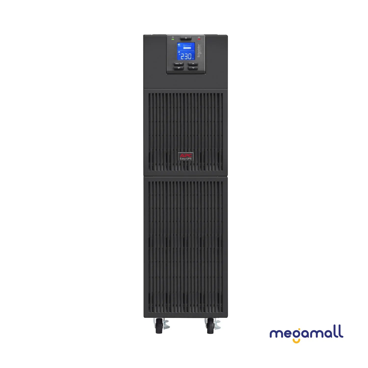 SRV6KI - APC Easy UPS On-Line, 6kVA/6kW, Tower, 230V, Hard wire 3-wire(1P+N+E) outlet, Intelligent Card Slot, LCD