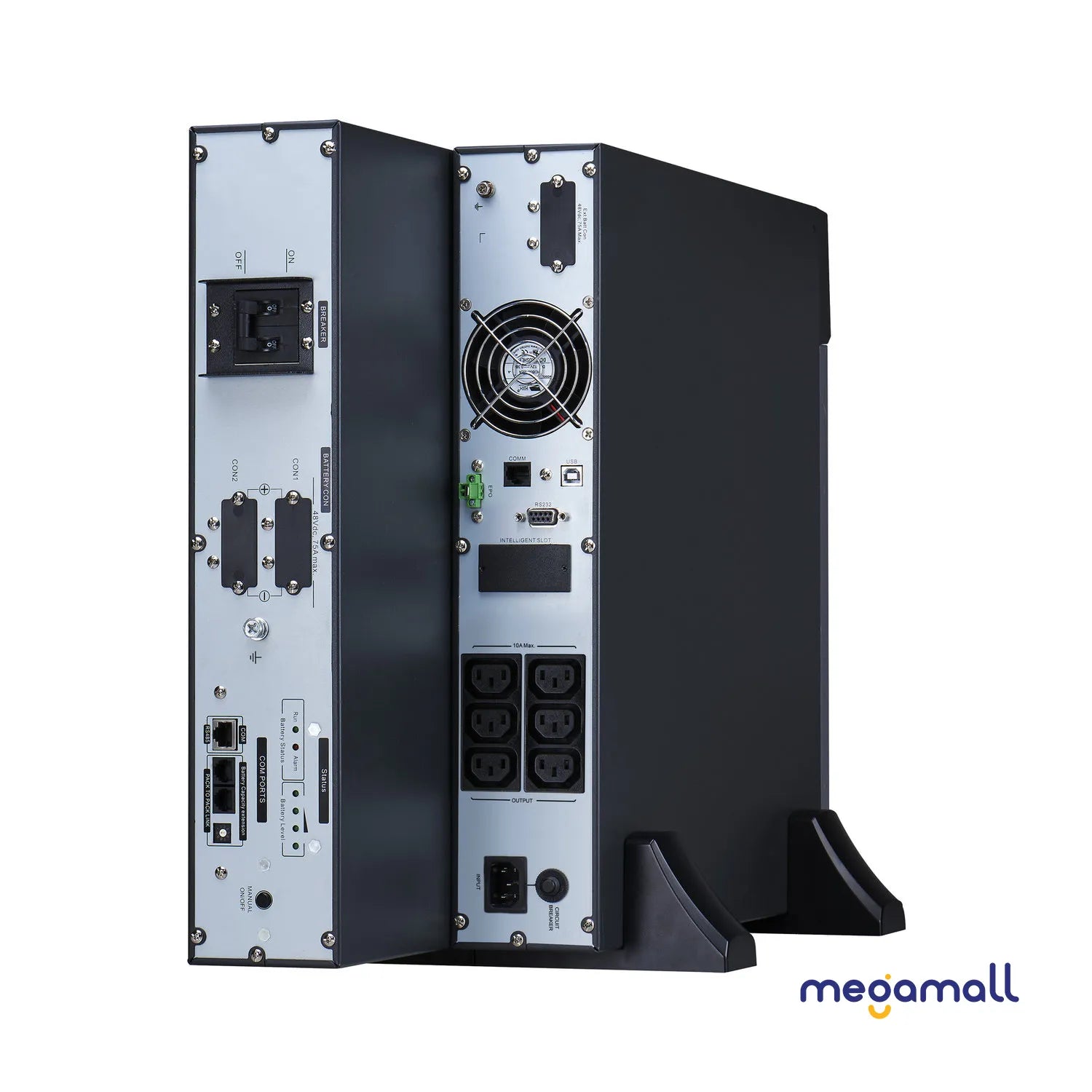 SRVL1KRILRK - APC Easy UPS On-Line, 1000VA, Lithium-ion, Rack/Tower 4U, 230V, 6 IEC C13 outlets, Intelligent Card Slot, Extended runtime, W/ rail kit