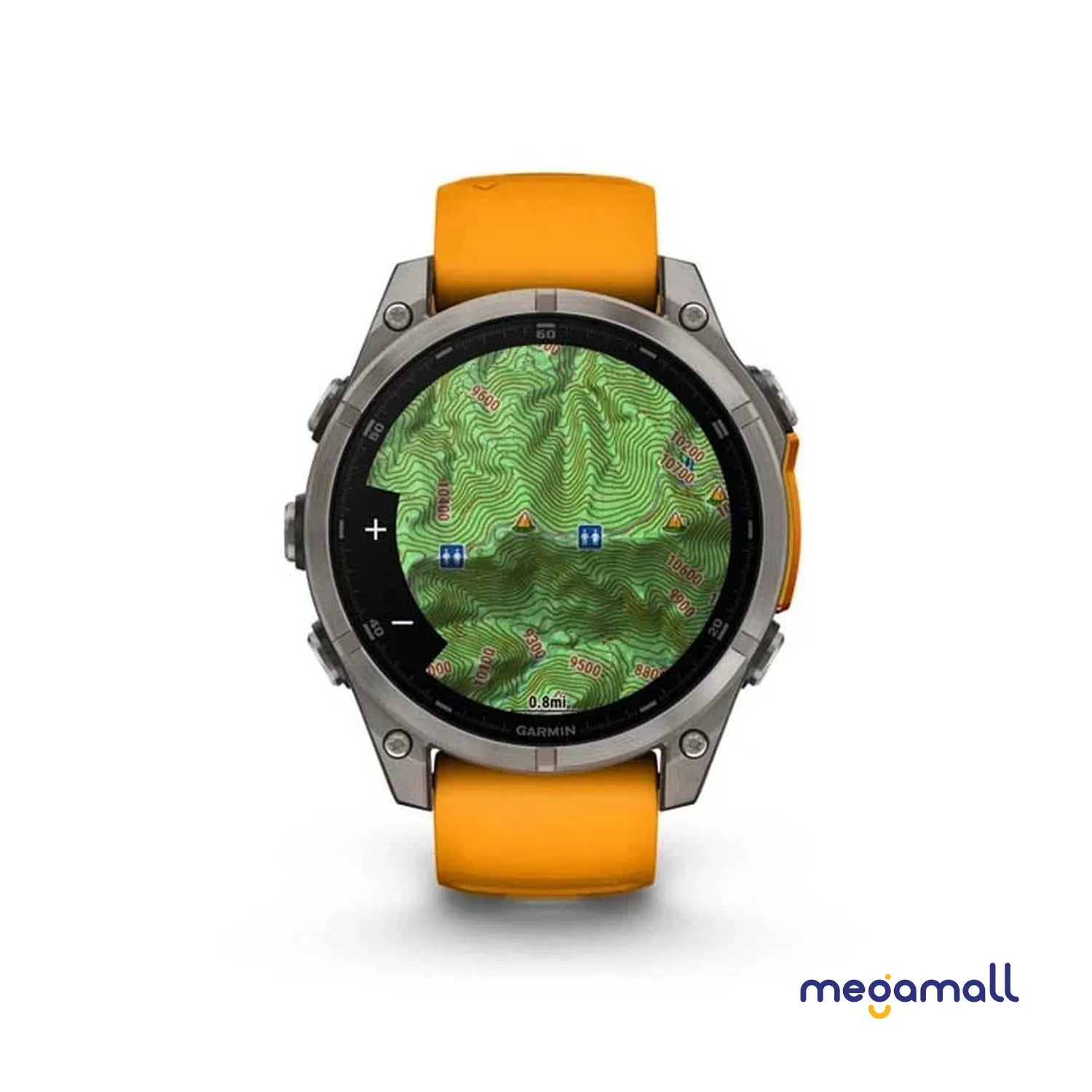 010-02904-19 - fēnix 8 - 47 mm, AMOLED (Orange)
