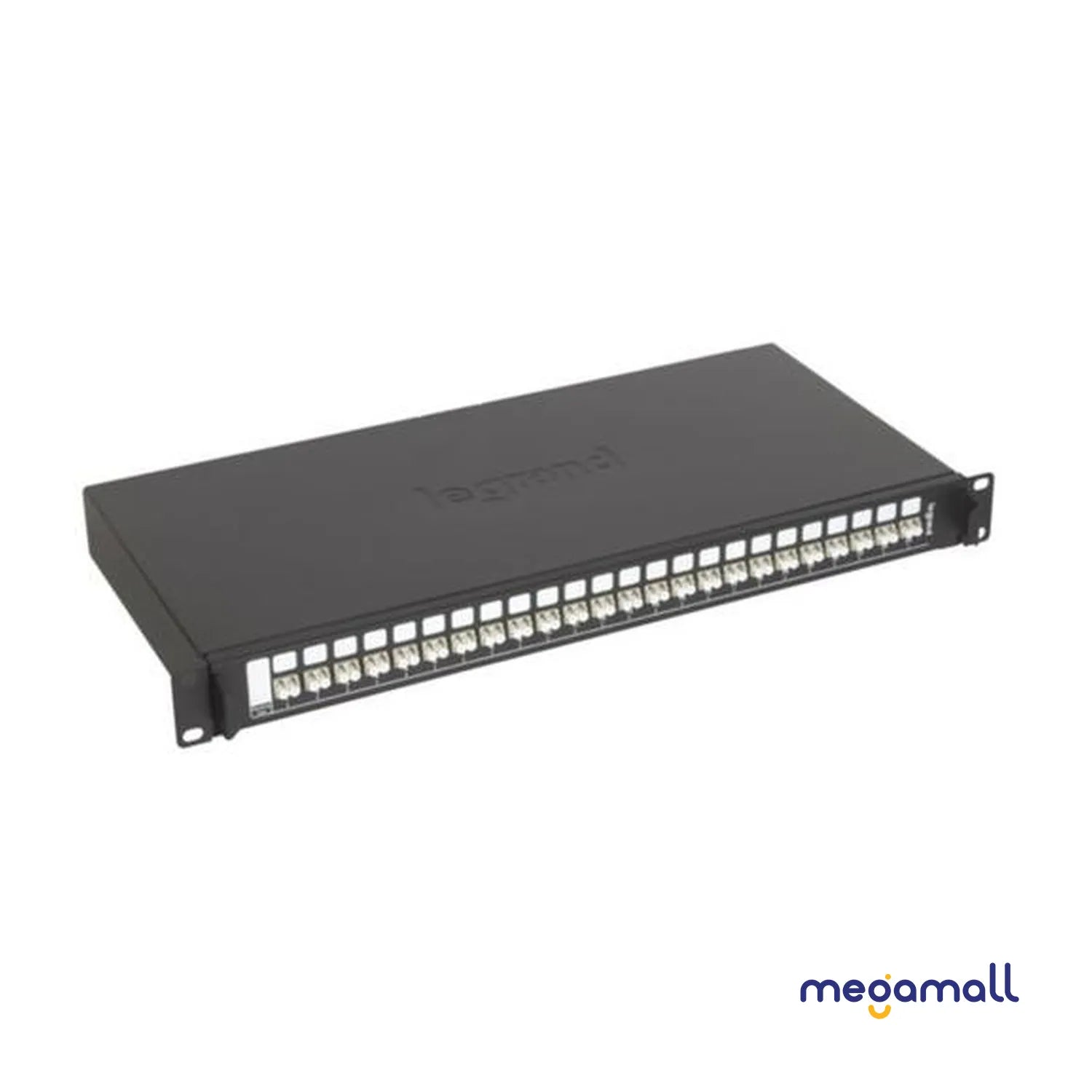 032162 - Optic drawer 19 inches 1U sliding equipped with 24 LC duplex multi-mode connectors for 48 fibres