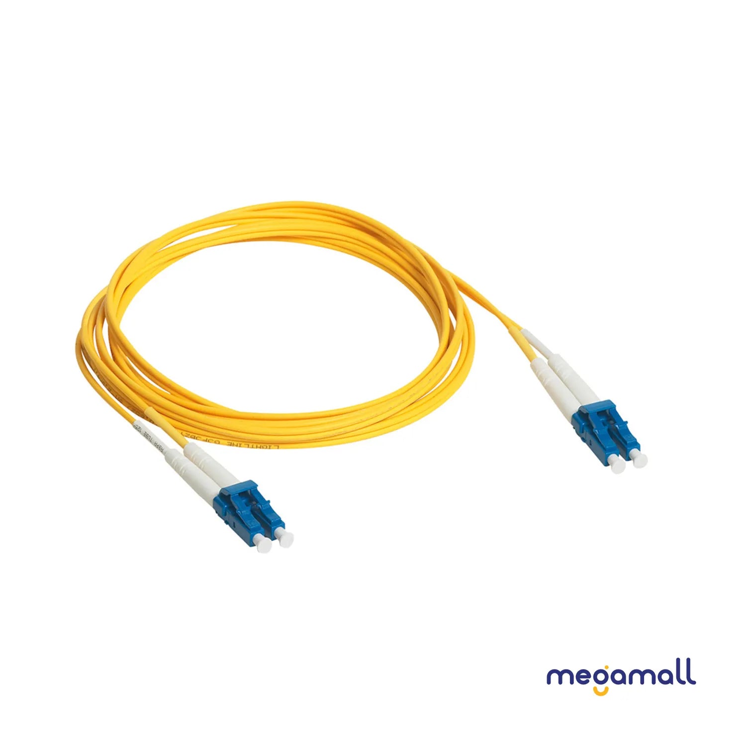 Patch cord fibre optic OS2 singlemode 9/125μm LC/LC duplex
