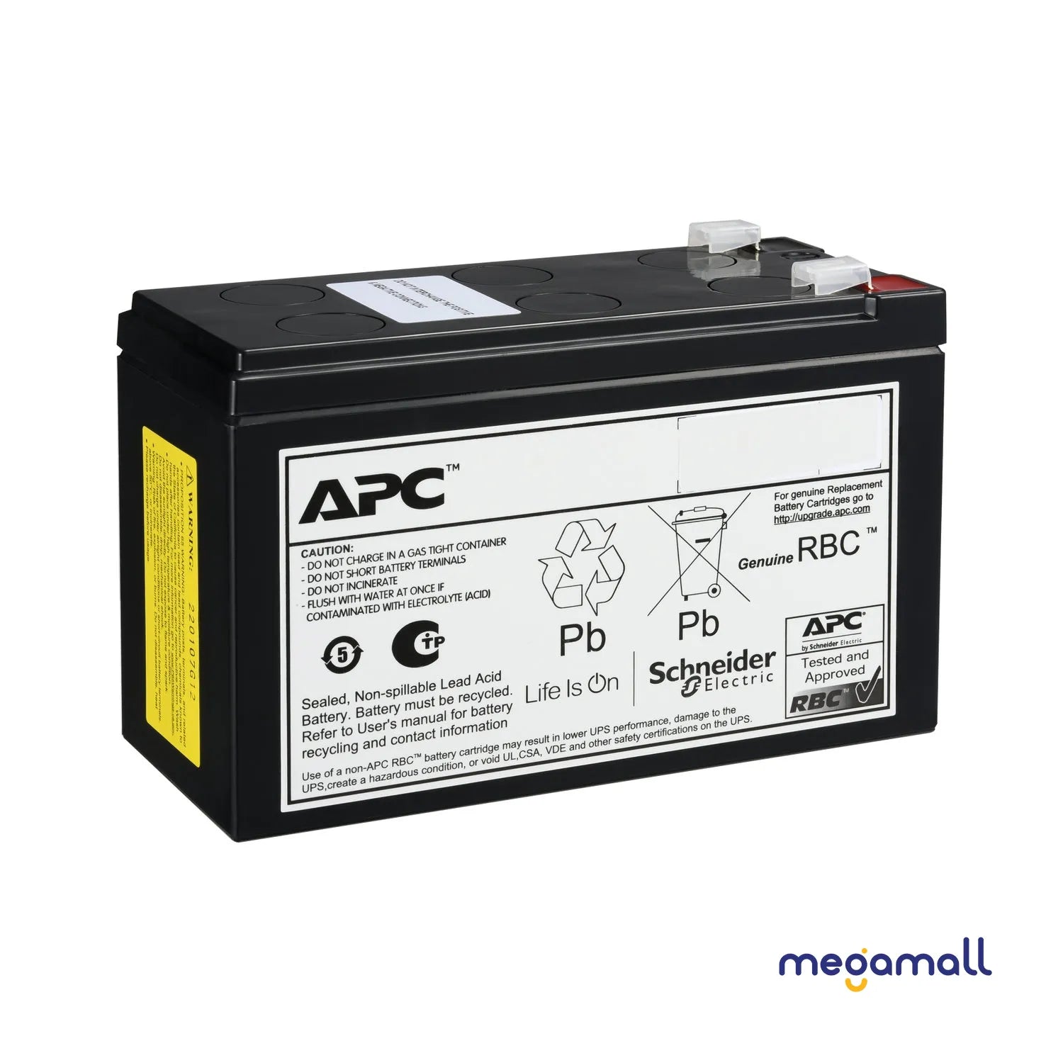 APCRBCV204 - APC Replacement Battery Cartridge, VRLA, 9Ah, 48V DC