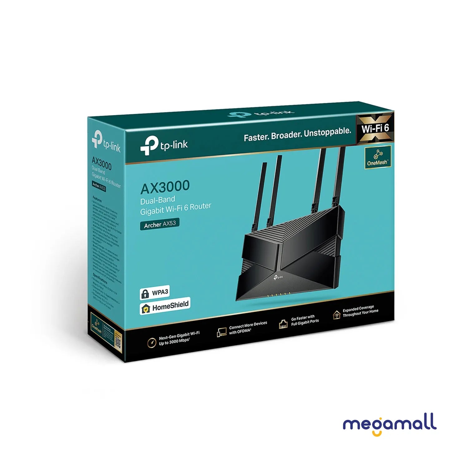 Archer AX53 - AX3000 Dual Band Gigabit Wi-Fi 6 Router