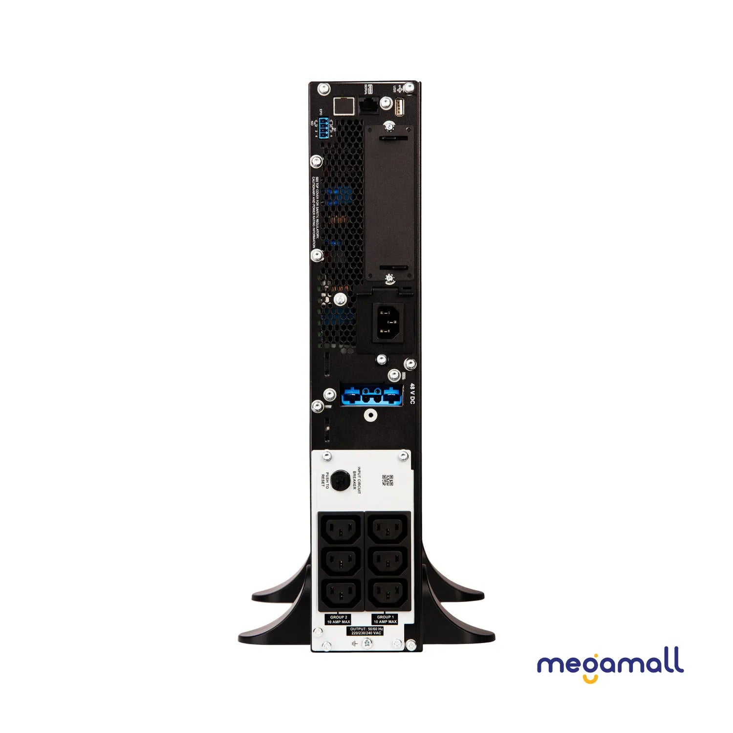 SRT1000XLI - APC Smart-UPS On-Line, 1000VA/1000W, Tower, 230V, 6x C13 IEC outlets, SmartSlot, Extended runtime, W/O rail kit