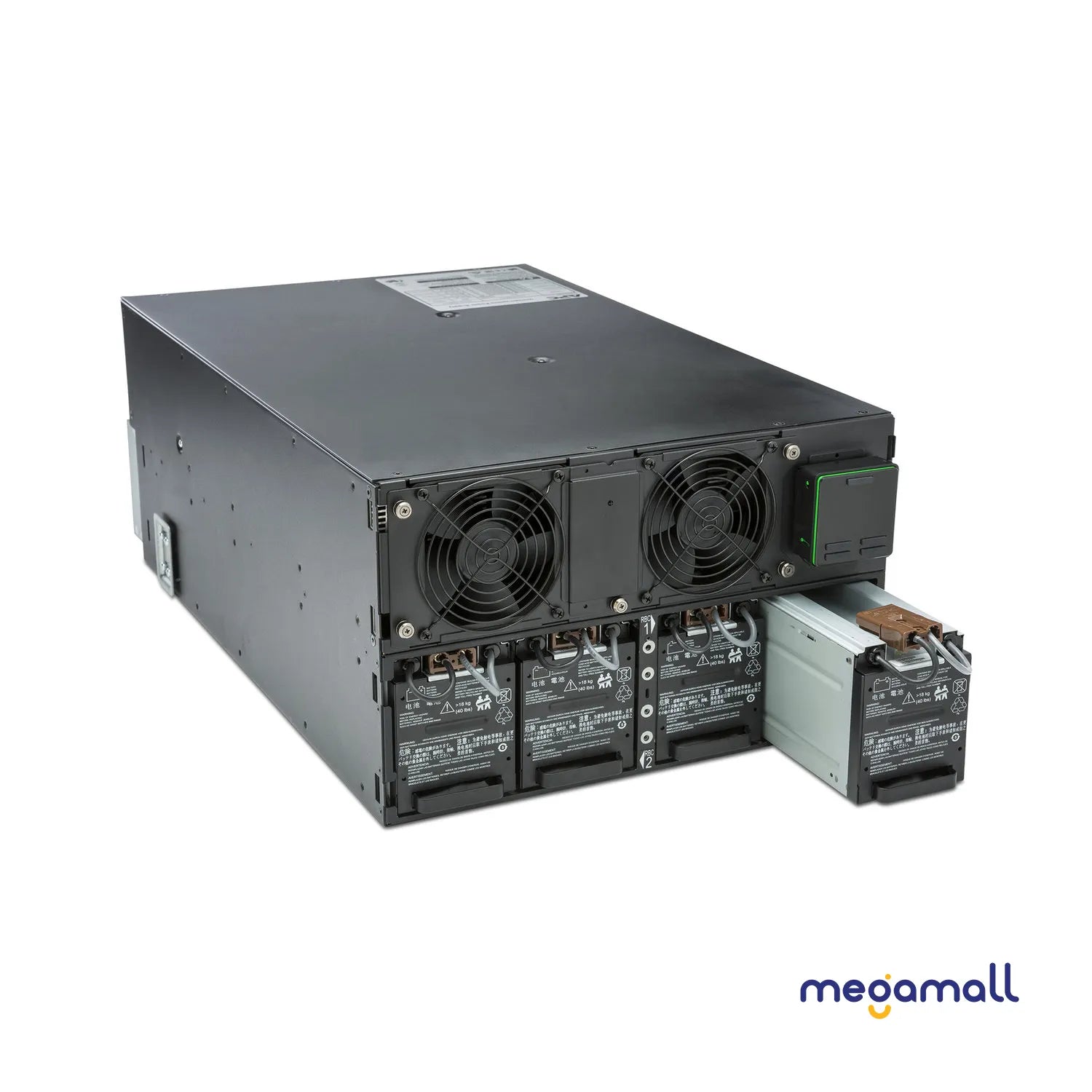 SRT10KRMXLI - APC Smart-UPS On-Line, 10kVA/10kW, Rackmount 6U, 230V/400V, 6x C13+4x C19 IEC outlets, Network Card+SmartSlot, Extended runtime, W/ rail kit