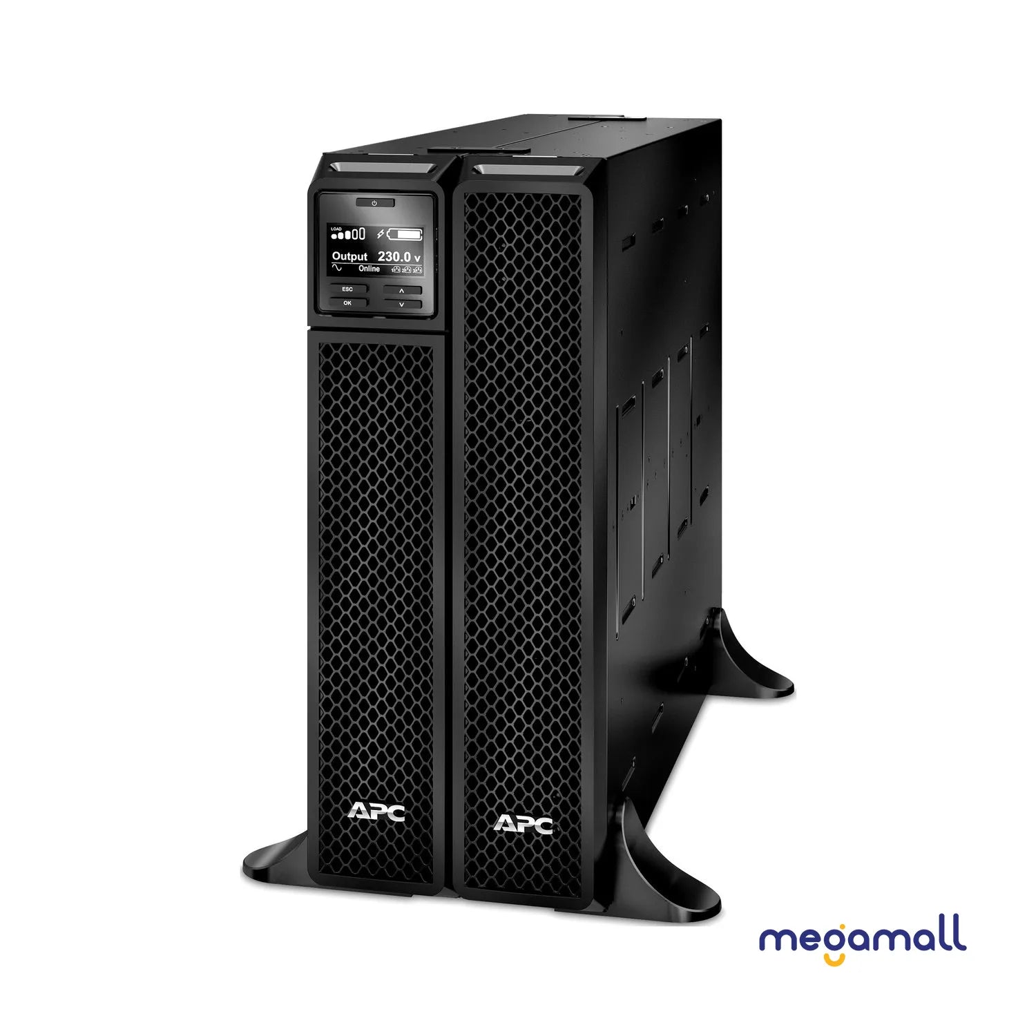 SRT2200XLI - APC Smart-UPS On-Line, 2200VA, Tower, 230V, 8x C13+2x C19 IEC outlets, SmartSlot, Extended runtime, W/O rail kit