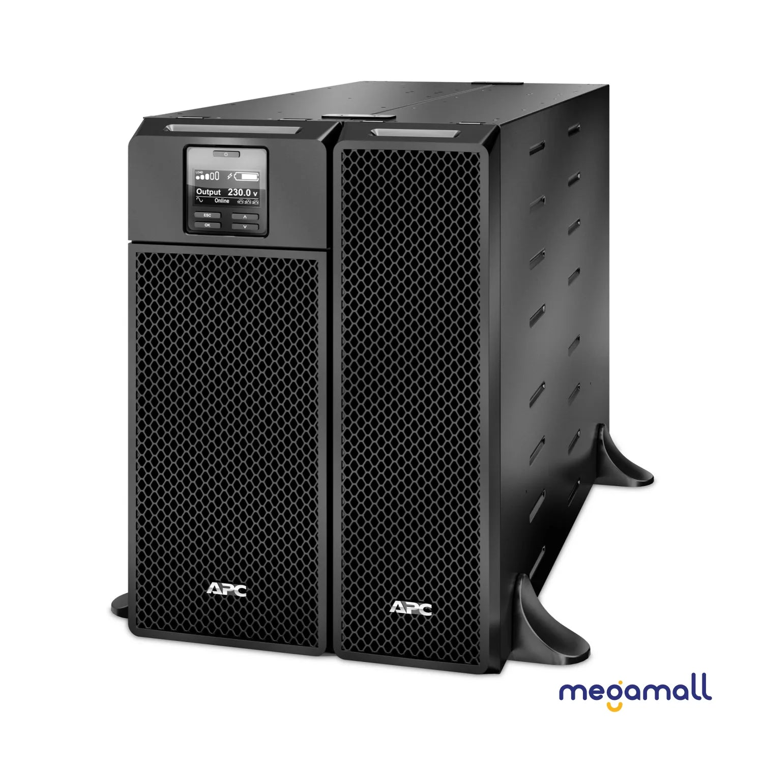 SRT6KXLI - APC Smart-UPS On-Line, 6kVA/6kW, Tower, 230V, 6x C13+4x C19 IEC outlets, Network Card+SmartSlot, Extended runtime, W/O rail kit