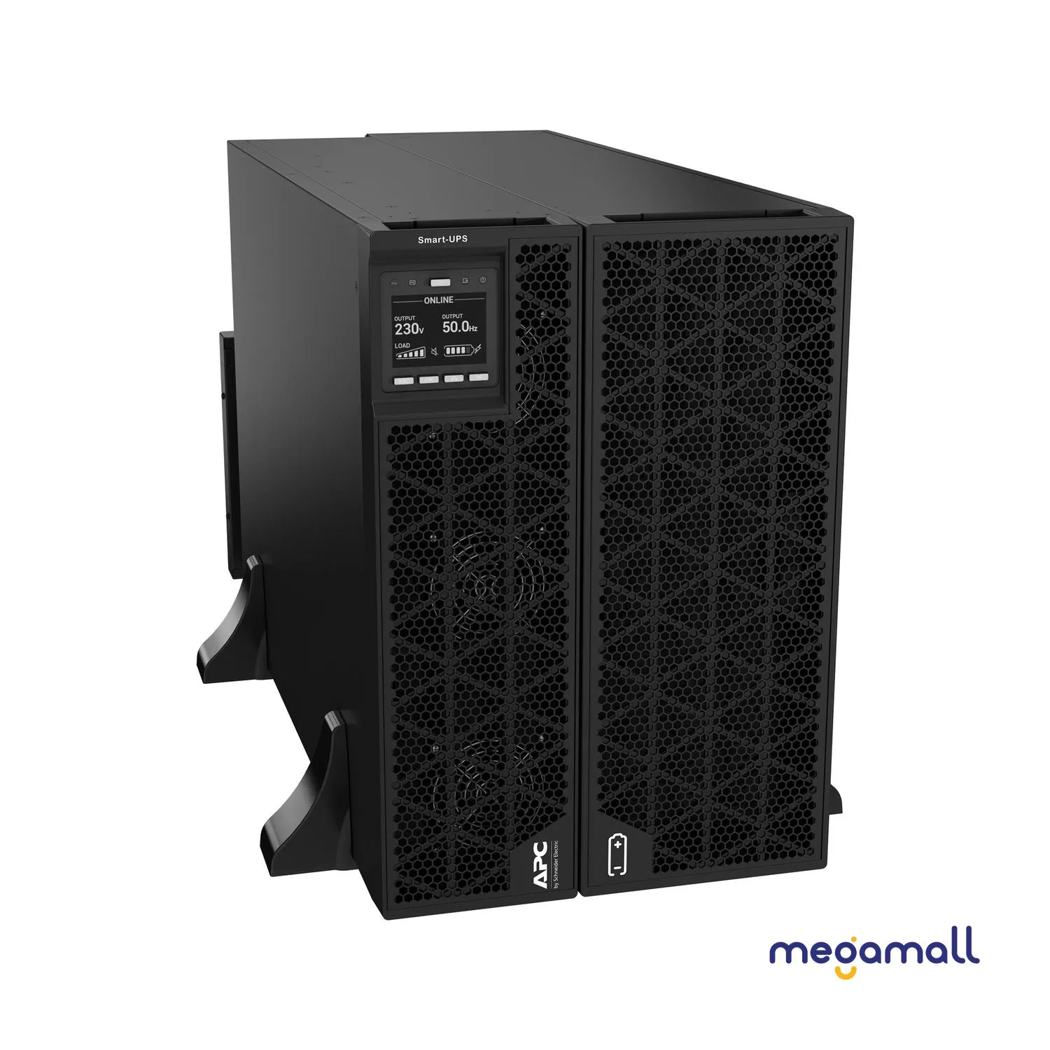 SRTG20KXLI - APC Smart-UPS On-Line, 20kVA/20kW, Rack/Tower, 230V/380V...415V, Hard wire 5-wire(3P+N+E)+3-wire(1P+N+E), Network Card, W/O rail kit