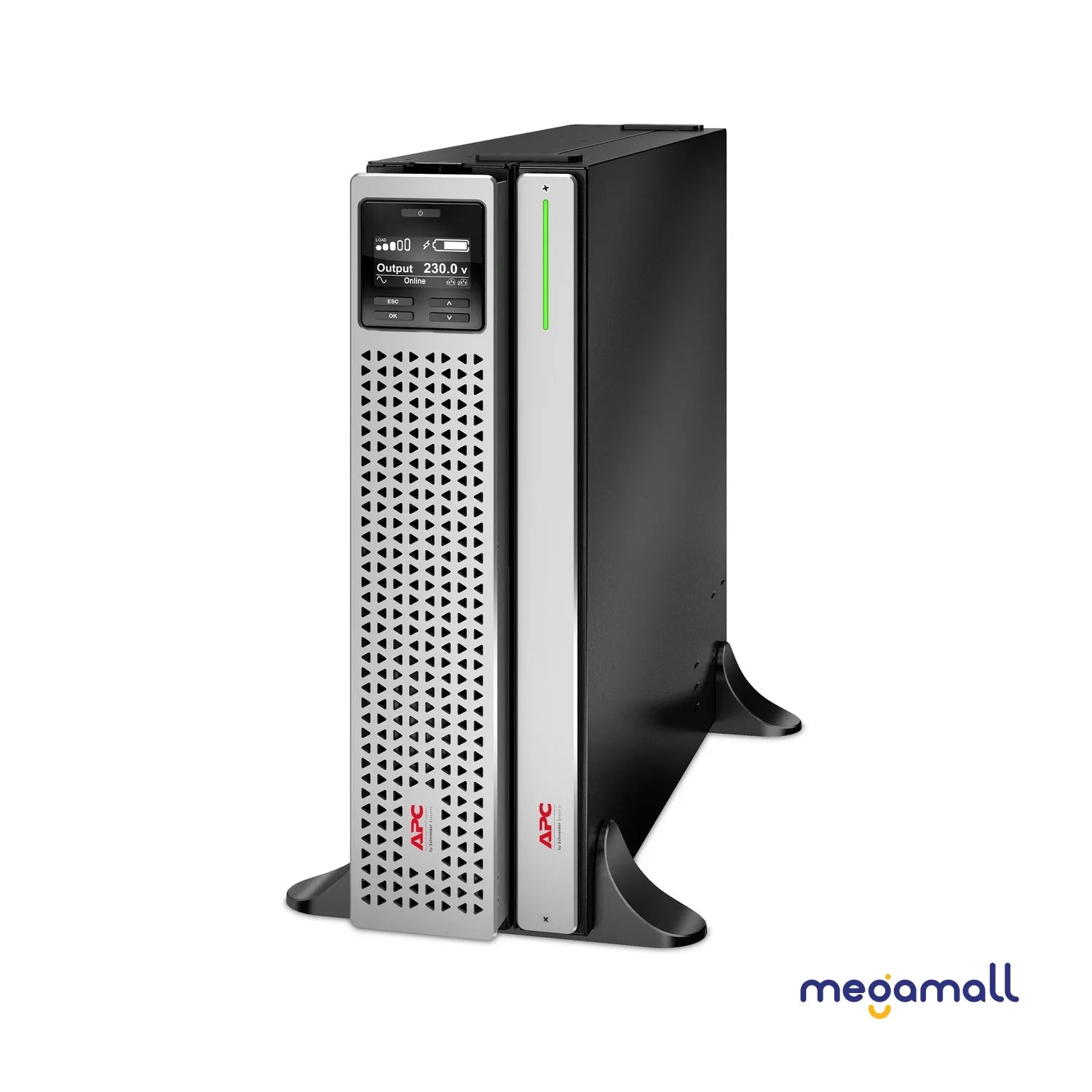 SRTL2200RMXLI - APC Smart-UPS On-Line, 2200VA, Rackmount 3U, 230V, 6x C13+2x C19 IEC outlets, SmartSlot, Extended runtime, W/ rail kit,W/ Lithium-ion external battery