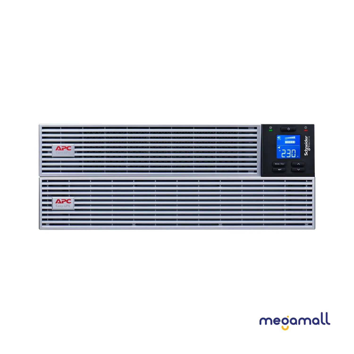 SRVL2KRILRK - APC Easy UPS On-Line, 2000VA, Lithium-ion, Rack/Tower 4U, 230V, 6 IEC C13 outlets, Intelligent Card Slot, Extended runtime, W/ rail kit