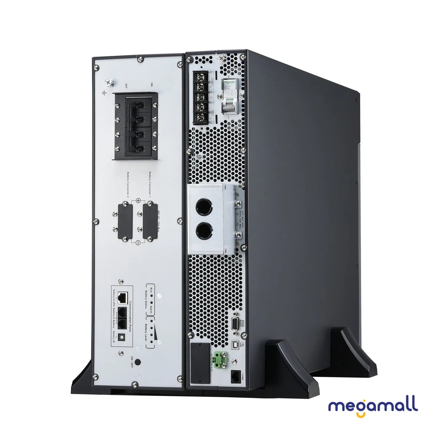SRVL6KRILRK - APC Easy UPS On-Line, 6kVA/6kW, Lithium-ion, Rack/Tower 5U, 230V, 1 Hard wire (1P+N+E) outlet, Intelligent Card Slot, Extended runtime, W/ rail kit